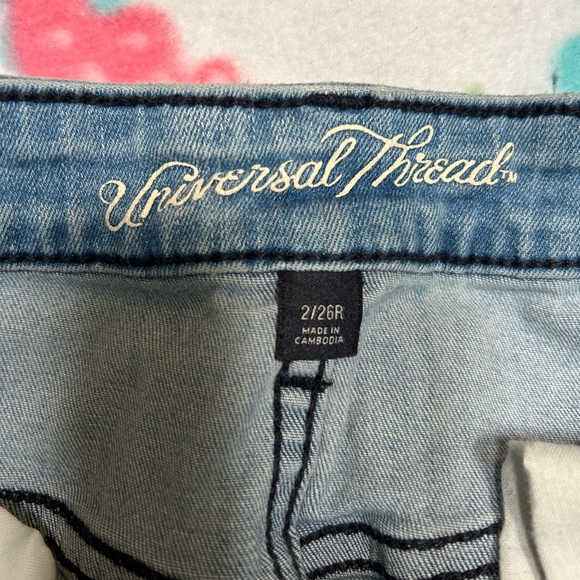 Universal Thread Ripped Cuff Jeans - Picture 4 of 4